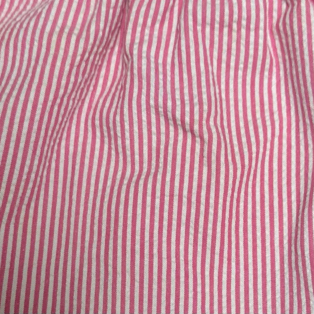 GAP Toddler Pink and White Seersucker Striped Dress, Size 12-18 M,‎ MSRP $36